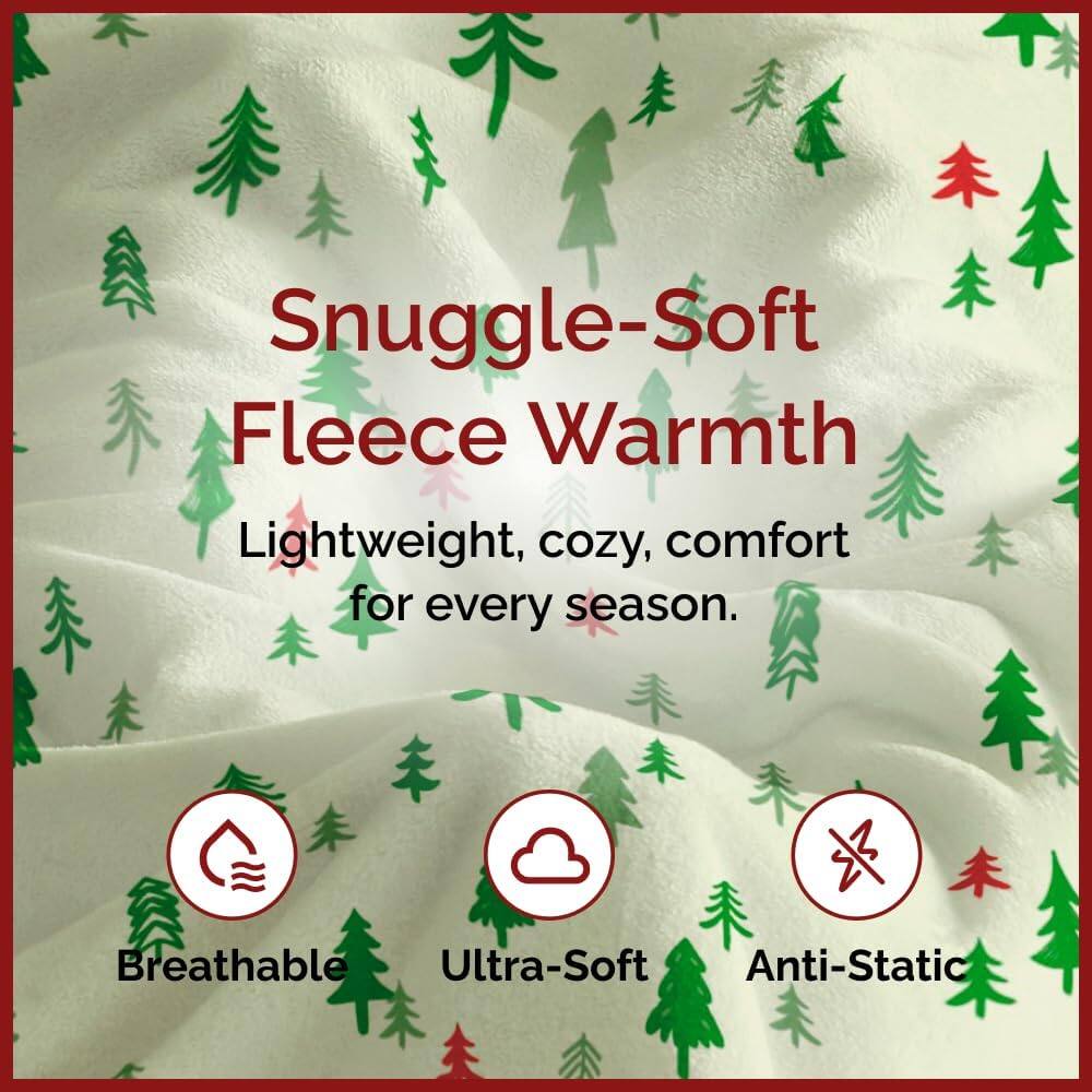 Snuggle-Soft Fleece Warmth  
Lightweight, cozy, comfort for every season.  
Breathable Ultra-Soft Anti-Static