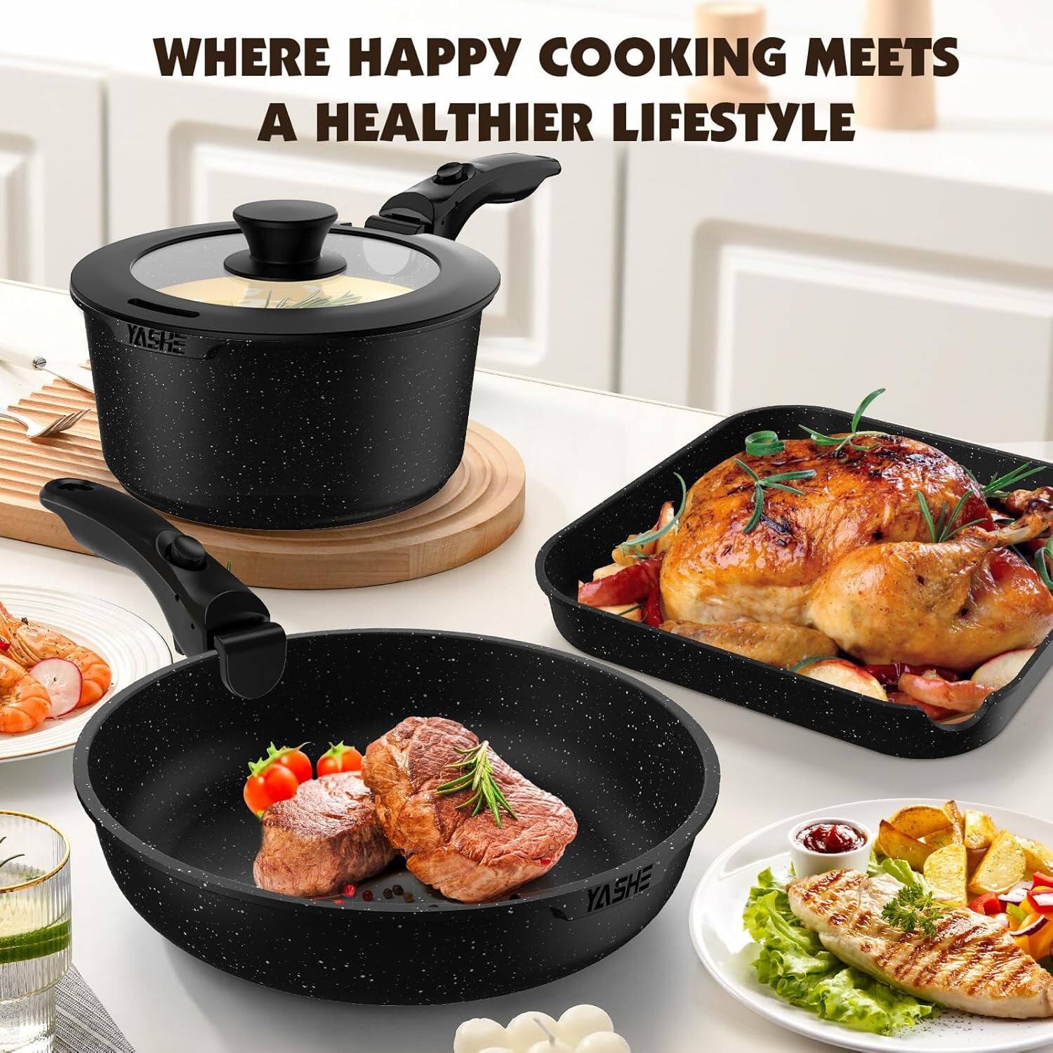 WHERE HAPPY COOKING MEETS A HEALTHIER LIFESTYLE