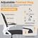 Adjustable Footrest Ring
Adjustable ankle loops, suitable for people of different heights, can improve your sitting experience
ERGONOMIC
Shoulders Support
Back Support
Waist Support
9.3" / 23.5cm
Adjusting Height
Adjusting Height