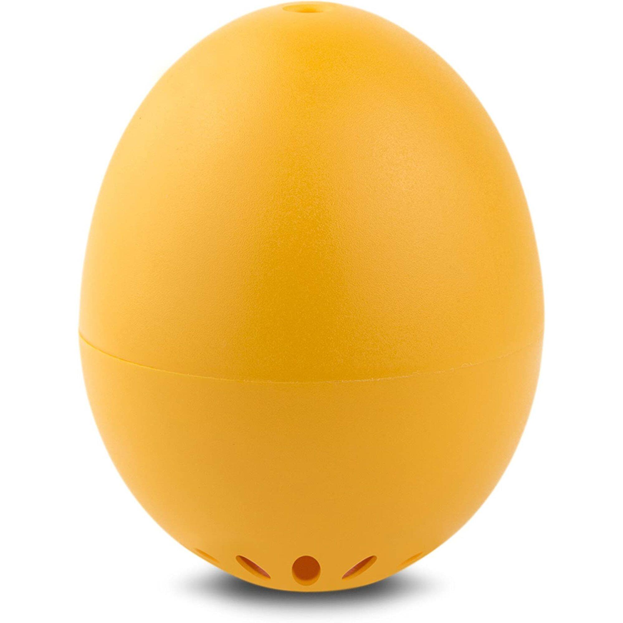 Angle. BrainStream - BrainStream BeepEgg Basic Egg Timer with Musical Alerts, Soft Medium & Hard Boiled - Orange/Yellow.