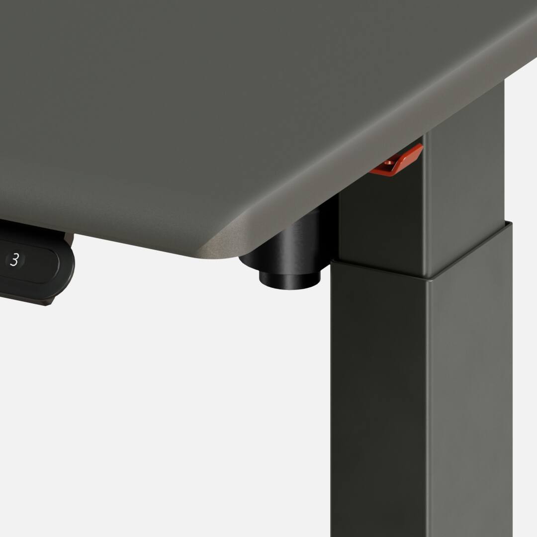 Back. Autonomous - Autonomous Desk 5 Electric Standing Desk 48x24 Meteor Grey - Autonomous Desk 5 - Grey.