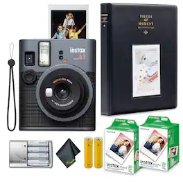 Fujifilm - Instax Mini 41 Instant Film Camera + Instant-mini Film (40 Sheets)