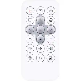 ZdalaMit - Replacement Remote for OPTOMA Projector HR21G-YHGD03 ZW350E ZX350E GT3500HDR HZ40HDR ZW350S ZK450 ZK430ST ZH520 ZH462 - White