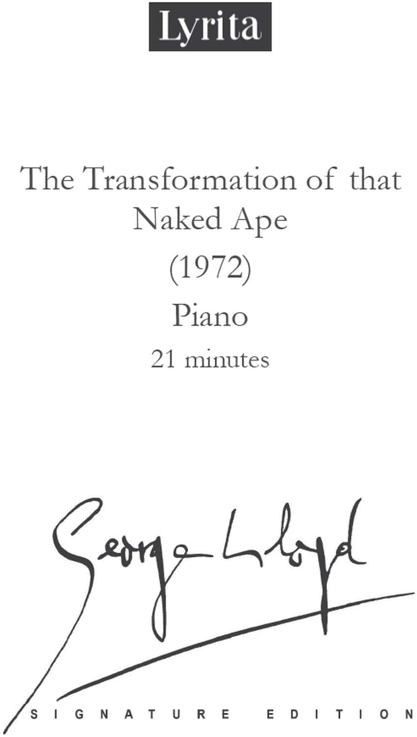 PopMarket - Lloyd: The Transformation of that Naked Ape for Solo Piano - Multicolor price history on PriceWatchPro