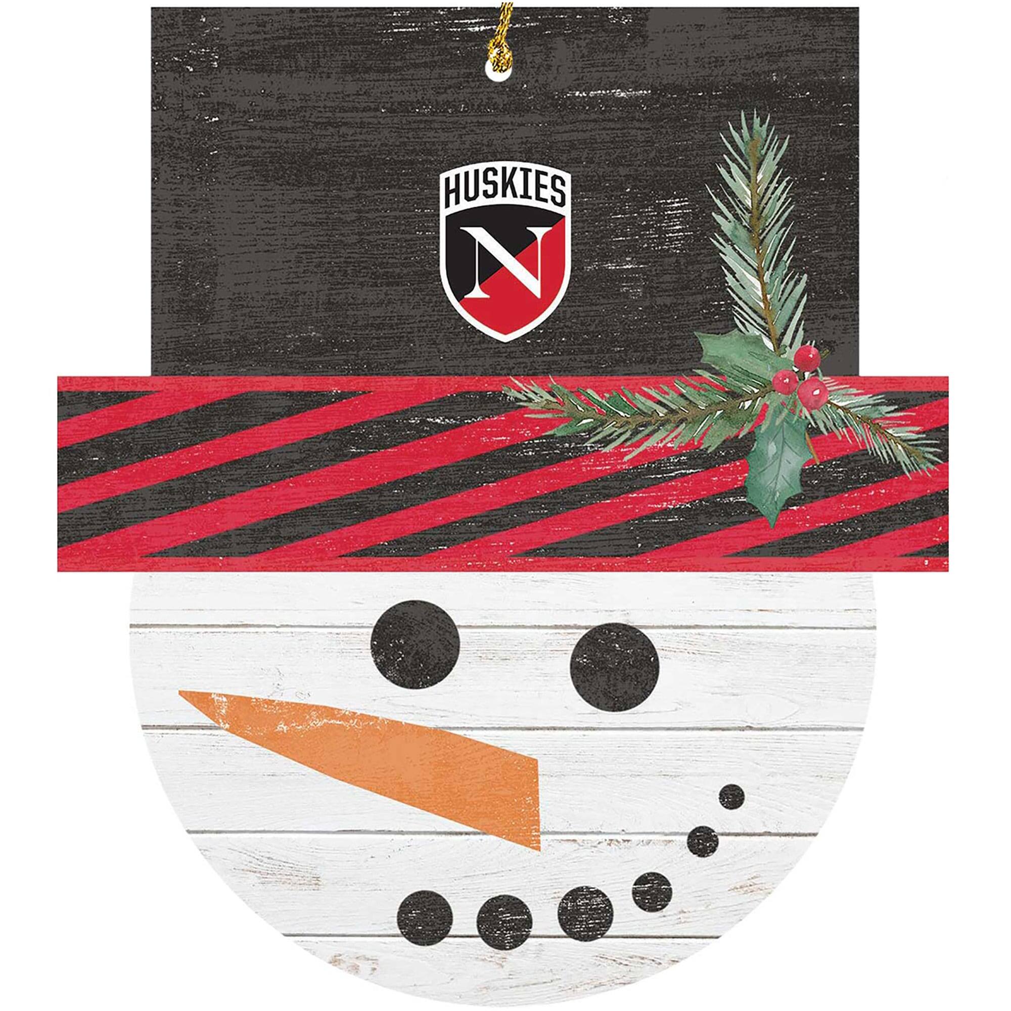 Alt View 3. Jardine - Northeastern Huskies Ornament Bundle - White.