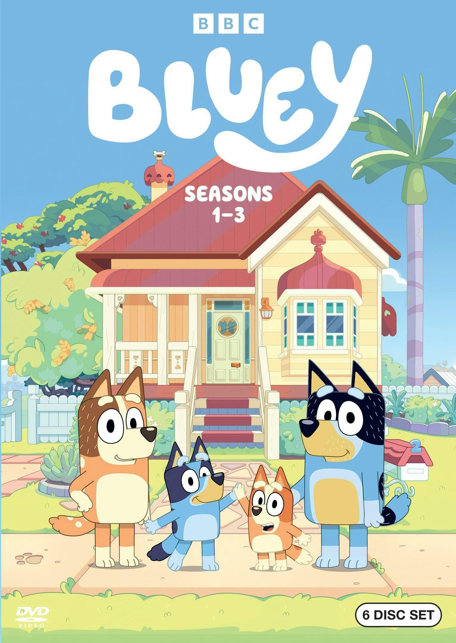 Front. Bluey: Seasons 1-3 [DVD].