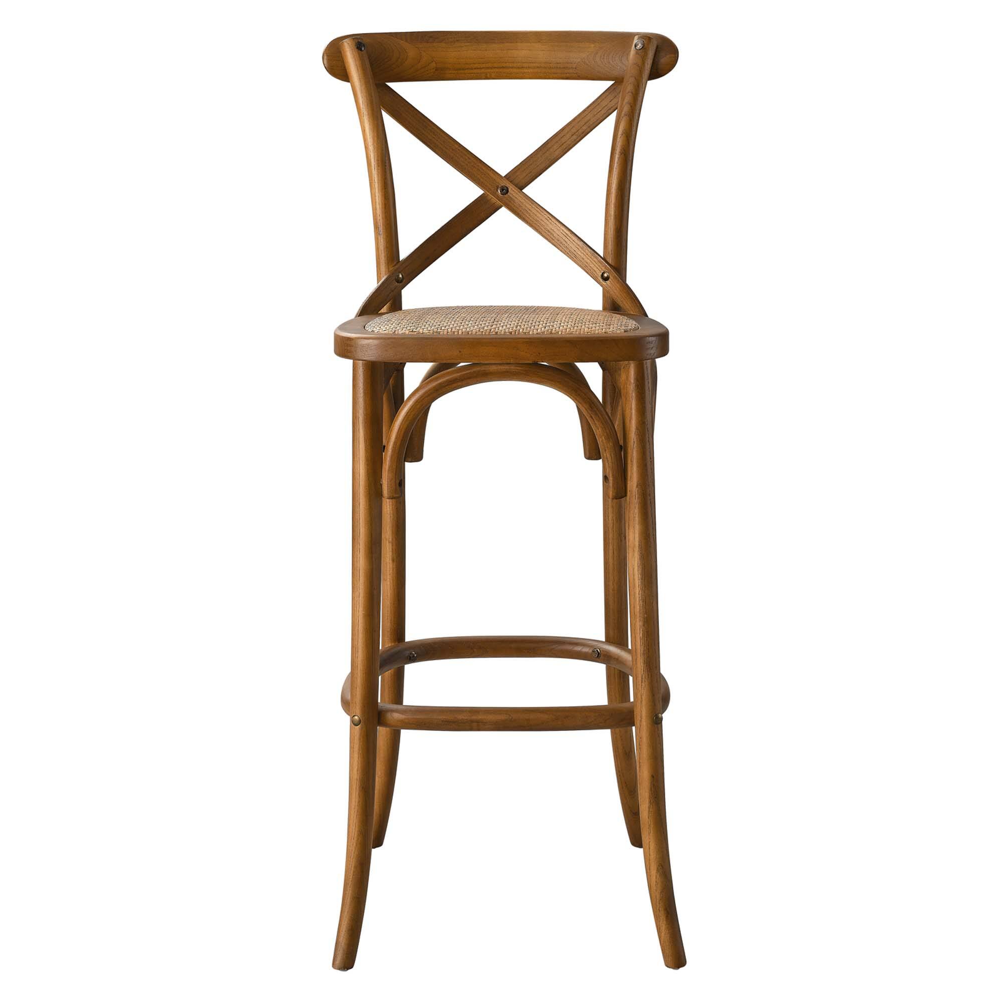 Alt View 3. Modway - Gear Bar Stool by Modway - Brown.