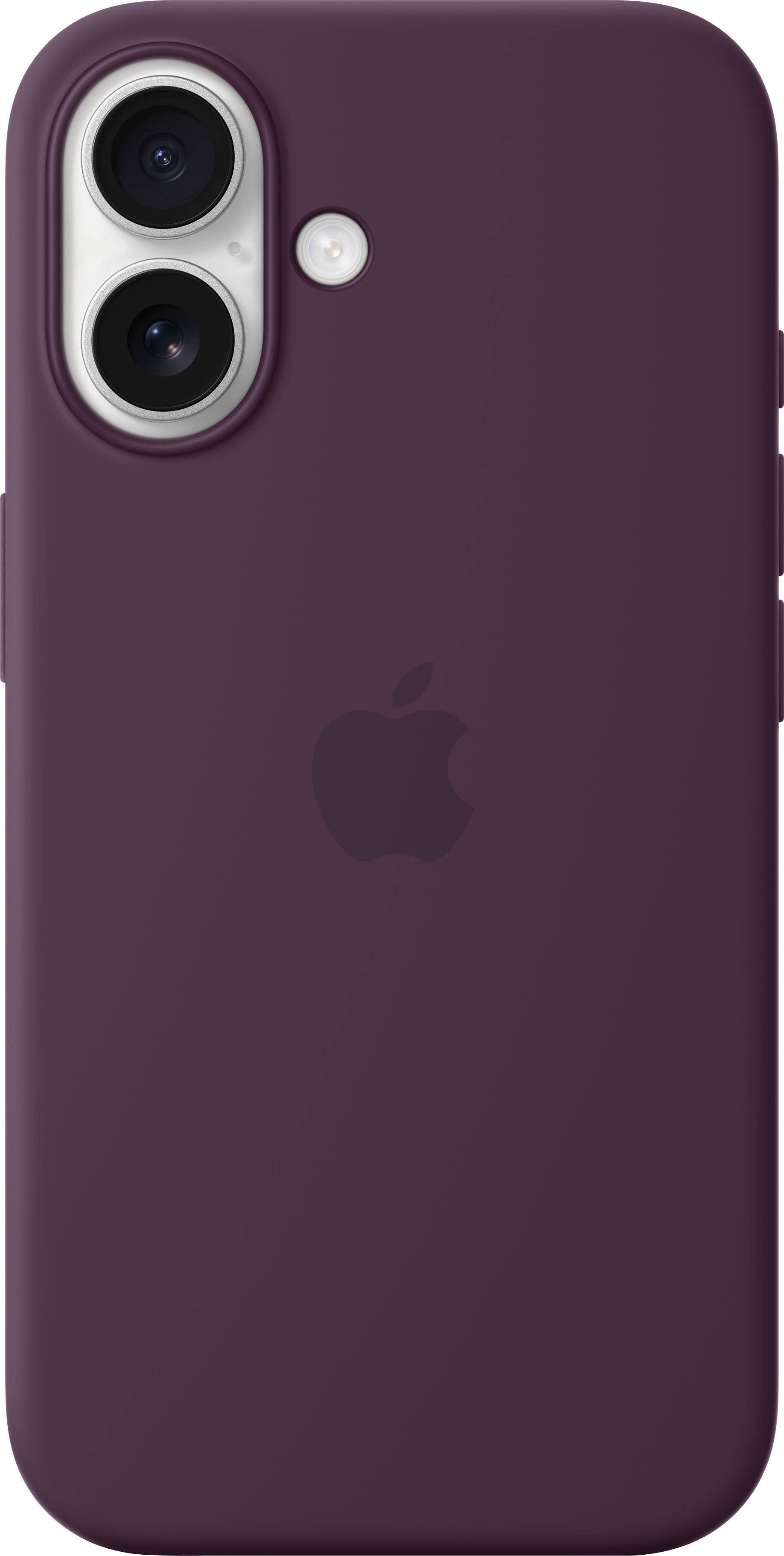 Alt View 13. Apple - iPhone 16 Silicone Case with MagSafe - Plum.