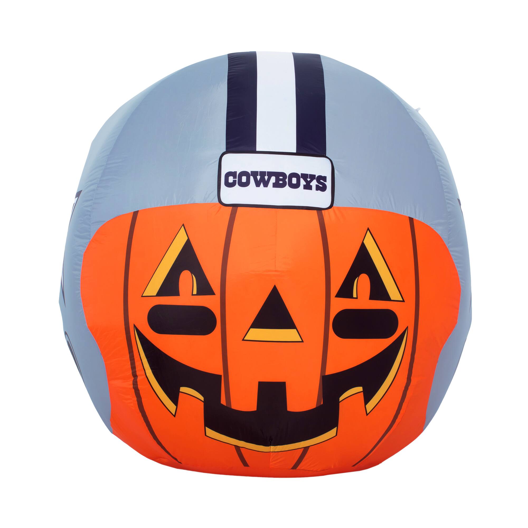 Alt View 1. Sporticulture - Dallas Cowboys 4' Inflatable Jack-O'-Helmet - Multicolor.