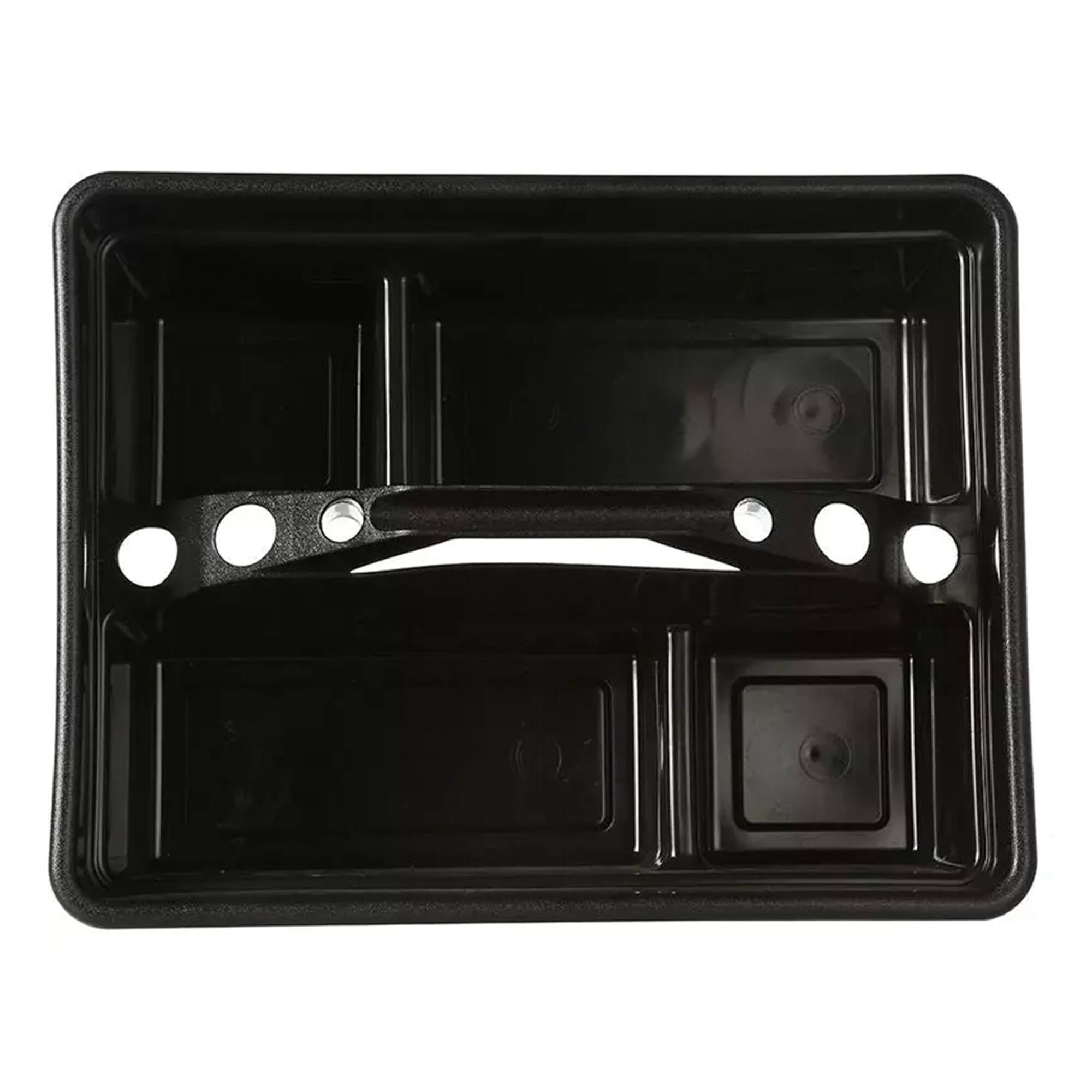 Alt View 3. Little Giant - Little Giant DuraTote Tote Box Storage Organizer with Carrying Handle, Black - Black.