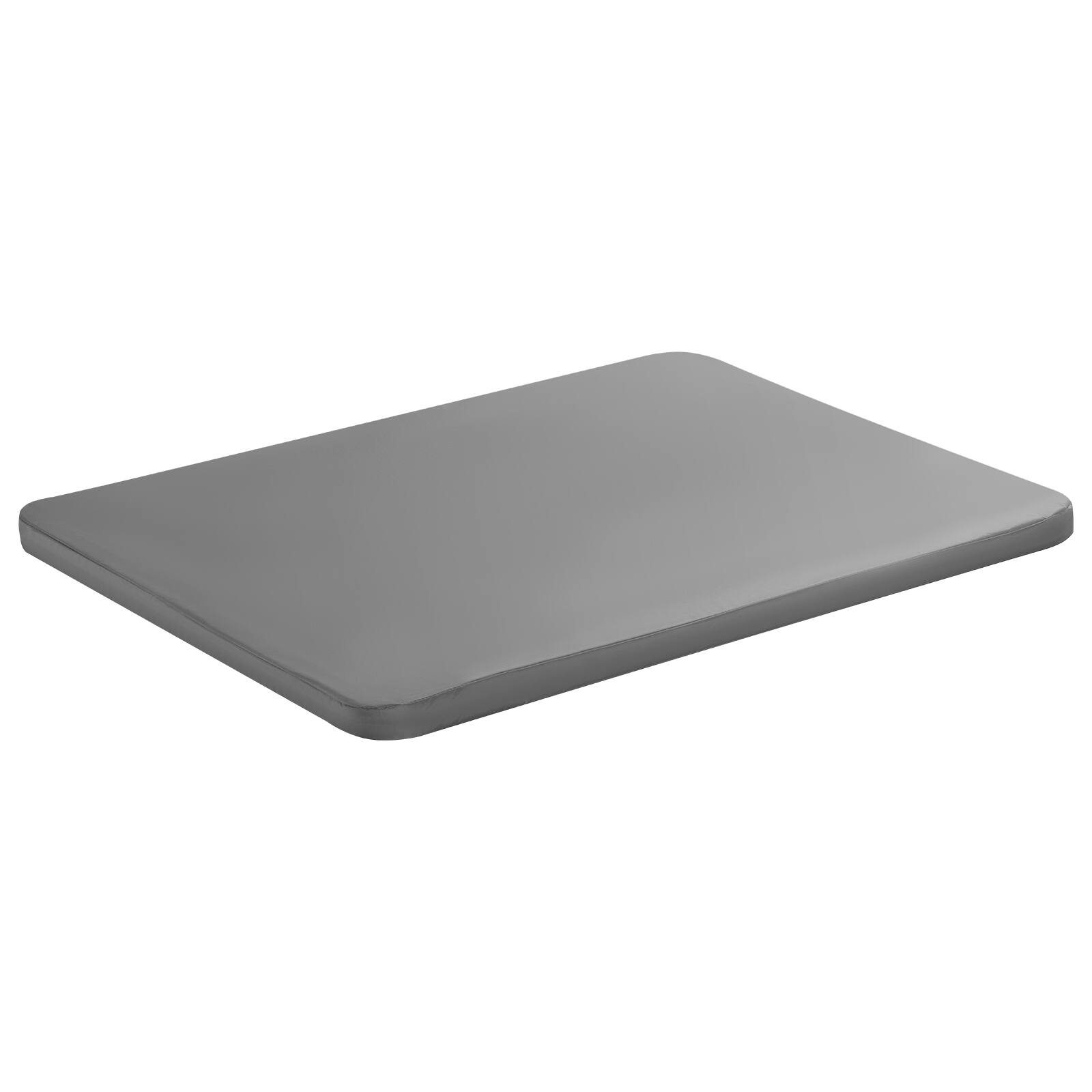 Alt View 5. VEVOR - Queen Size Bunkie Board, 1.5 in Bed Board Slats with 200D Oxford Cloth, Wooden Mattress Support for Queen Size Bed - Gray.