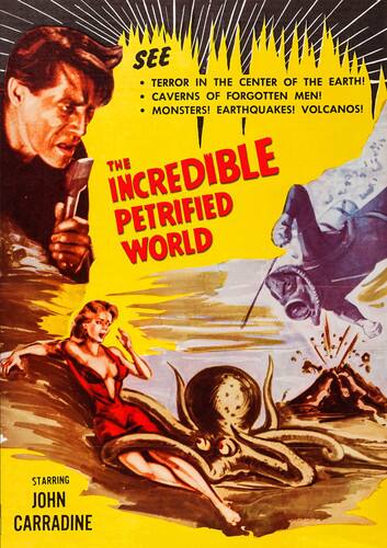 Front. The Incredible Petrified World   - DVD.