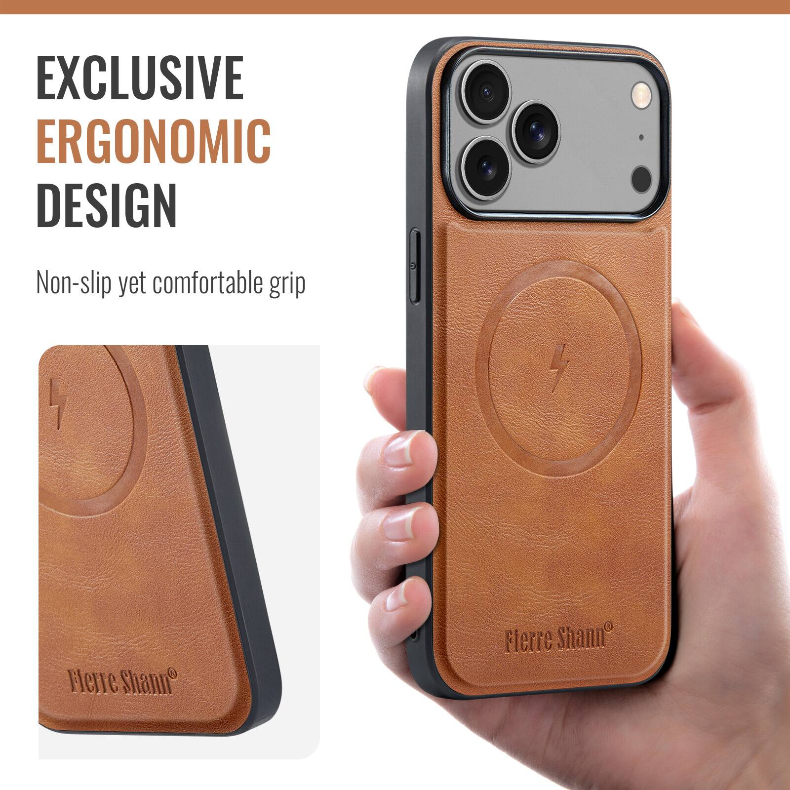 EXCLUSIVE ERGONOMIC DESIGN  
Non-slip yet comfortable grip  

Flerre Shann®