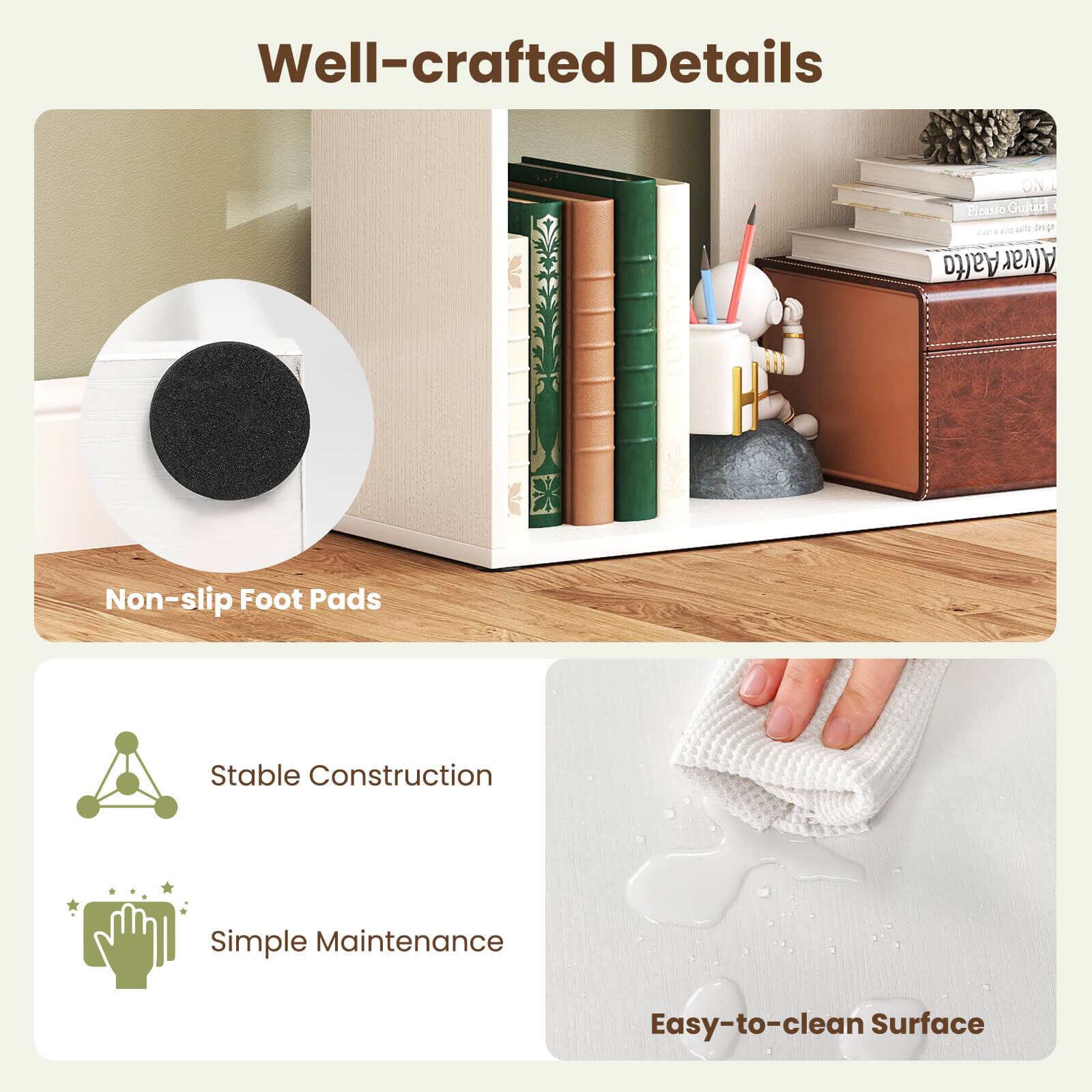 Well-crafted Details ON Pleasso Gultari ... wits asp Alvar Non-slip Foot Pads Stable Construction Simple Maintenance Easy-to-clean Surface