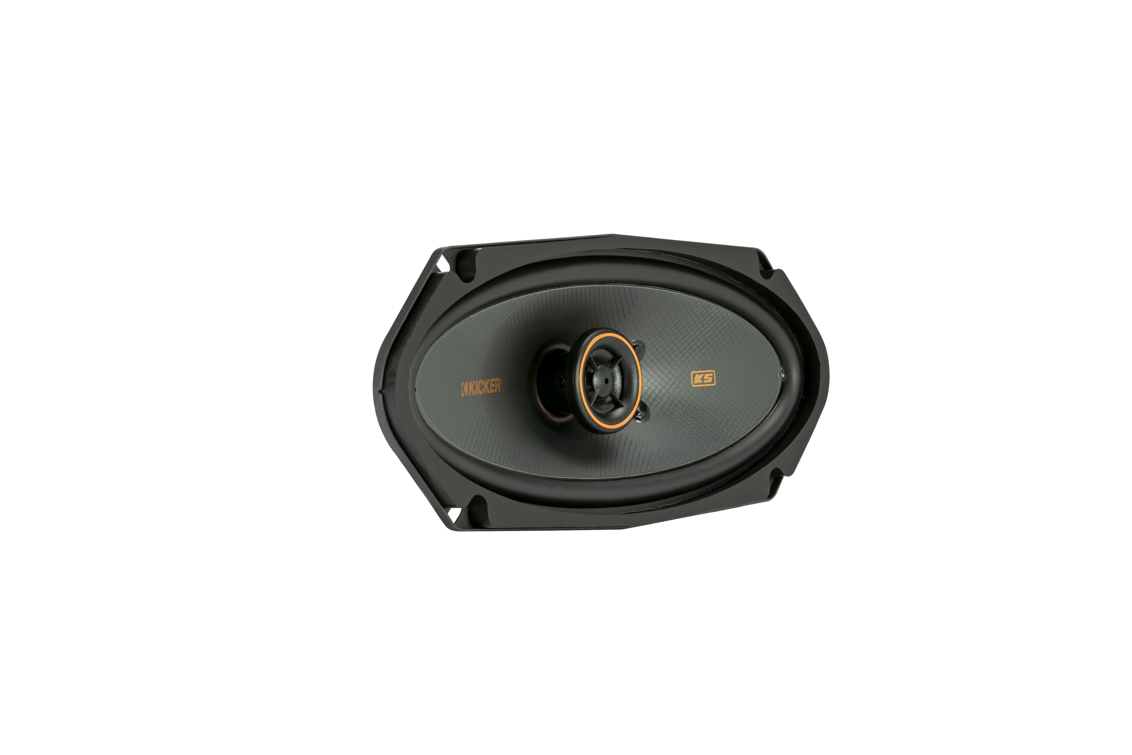 Alt View 11. KICKER - KS Series 4" x 10" 2-Way Car Speakers (Pair) - Black.