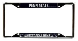 Rico Industries - Penn State Nittany Lions Chrome EZ View License Plate Frame - Multi