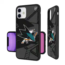 Keyscaper - NHL - San Jose Sharks Bump Case with 8.2ft Drop Protection - 15 Pro - Multicolor