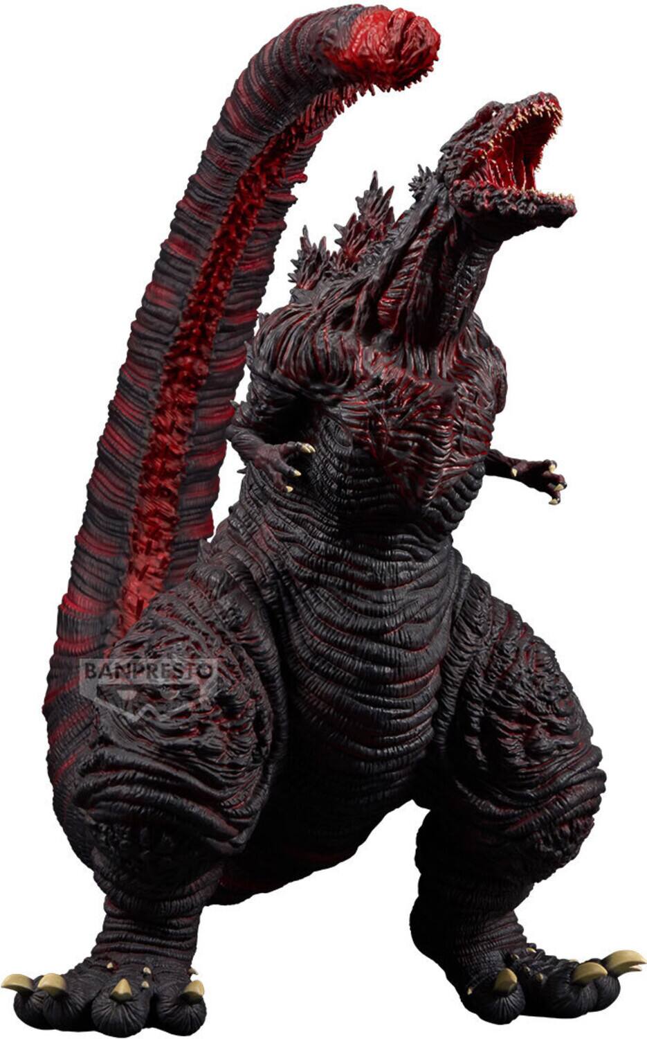 Alt View 1. Bandai - Banpresto - Shin Godzilla (2016) - Monster Roah Attack eXtra Large - Godzilla 4th Form Figure   - COLLECTIBLES - Multicolor.