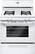 Front. Frigidaire - 4.2 Cu. Ft. Freestanding Gas Range - White.