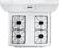 Alt View 11. Frigidaire - 4.2 Cu. Ft. Freestanding Gas Range - White.