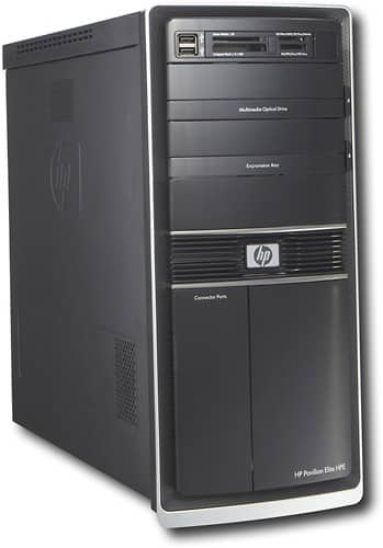Angle Standard. HP - Pavilion Elite Desktop / AMD Phenom™ II Processor / 8GB Memory / 1TB Hard Drive.