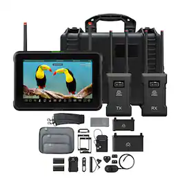 Atomos - Shinobi 7 RX 7-inch HDR Monitor Bundle with Transmitter and Receiver Set