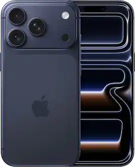 Apple - Refurbished Excellent - iPhone 17 Pro 5G 256GB - Apple Intelligence - (Unlocked) - Deep Blue