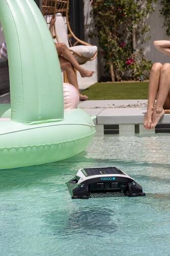 Alt View 1. Fugoo - Solar Powered Cordless Pool Vacuum Cleaner with Smart App Control.