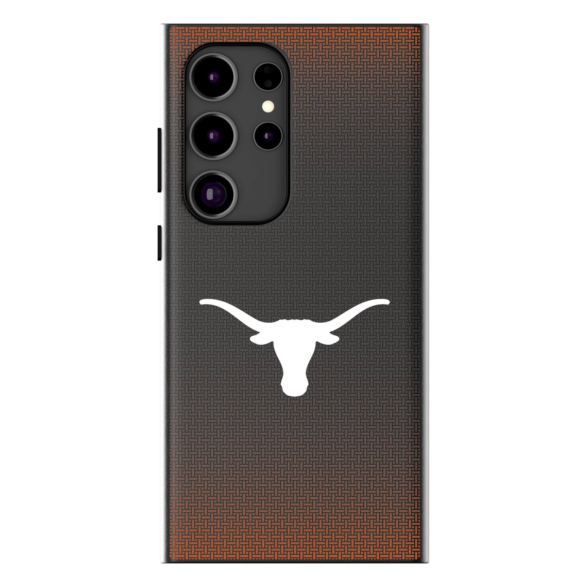 Keyscaper - NCAA - Texas Longhorns Linen Galaxy Magnetic Bump Case - S24 - Black price history on PriceWatchPro