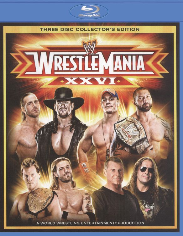  WWE: Wrestlemania XXVI [Collector's Edition] [3 Discs] [Blu-ray] [2010]