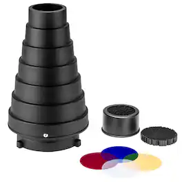 Flashpoint - Snoot Kit for Bowens Mount Strobes
