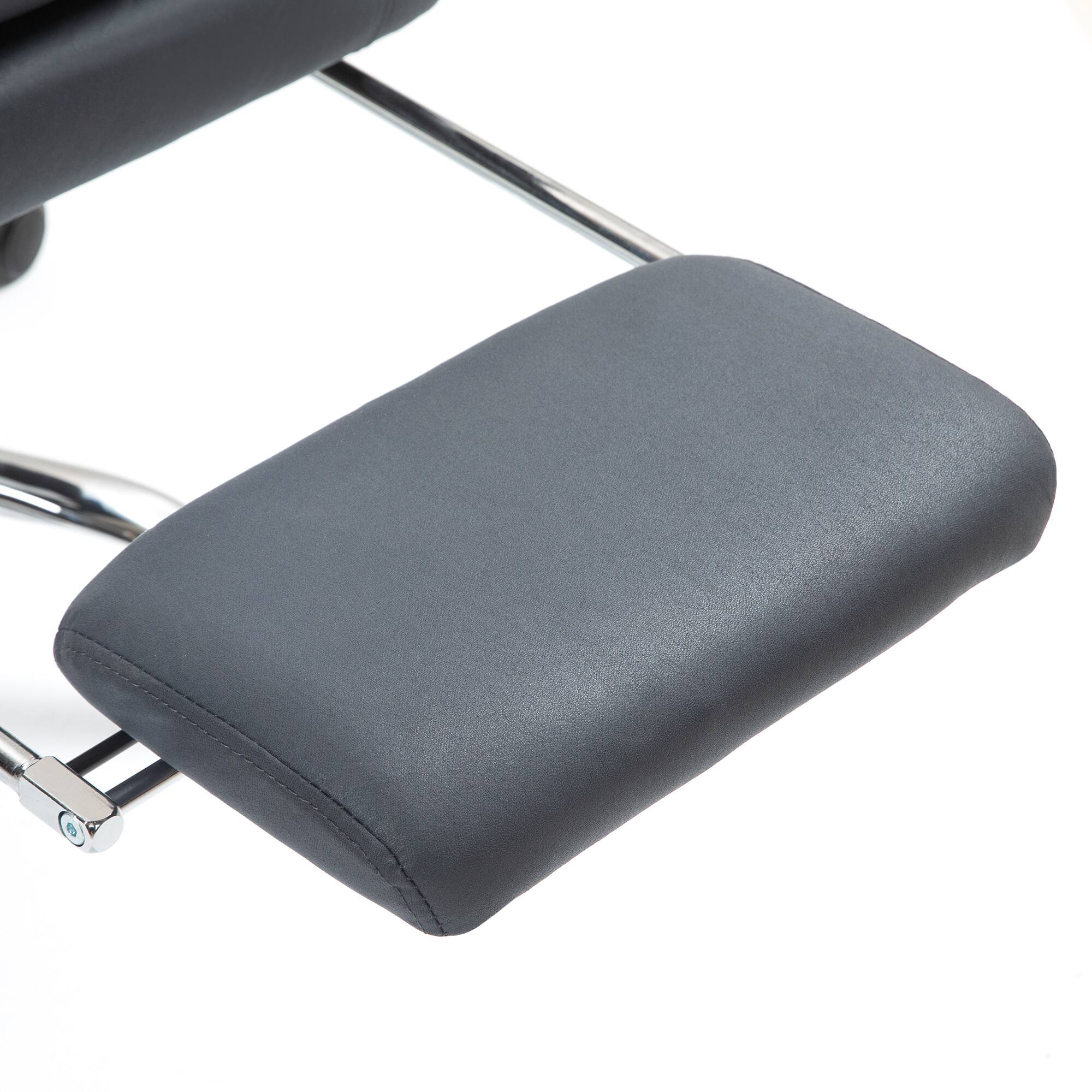 Alt View 8. Vinsetto - Microfibre Executive Massage Office Chair, Computer Desk Chair, Heated Reclining Chair with Footrest - Dark Gray.