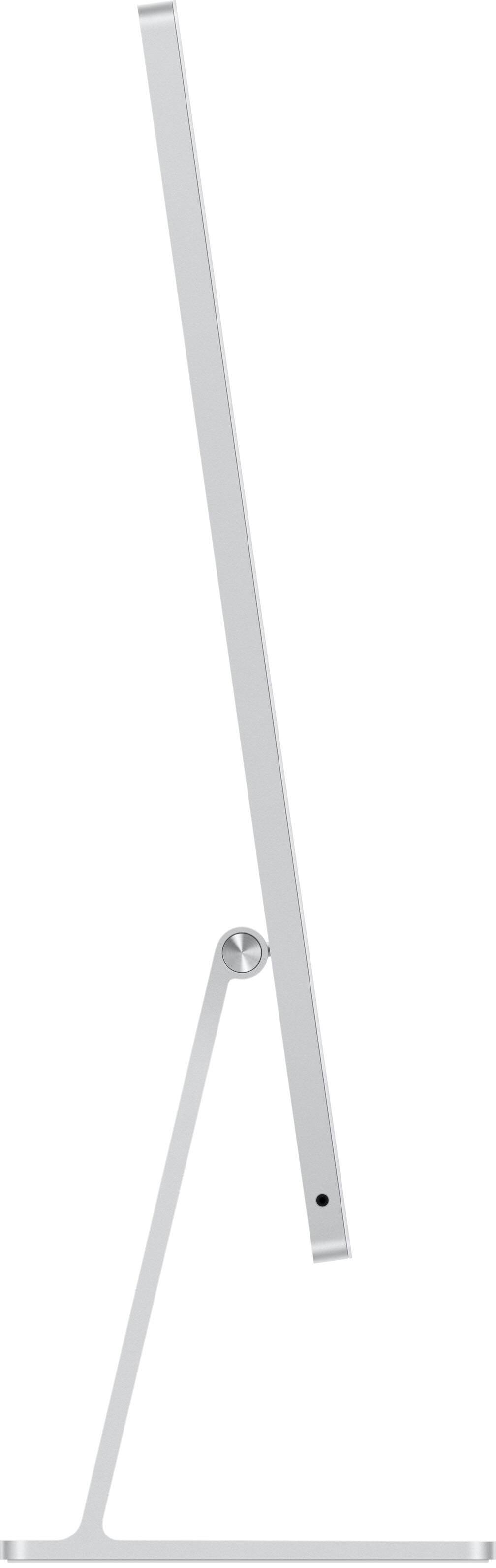 Alt View 2. Apple - iMac 24-inch All-in-One - M6 chip - 10 Core CPU - 10 Core GPU - Standard Glass - 16GB Memory - 256GB SSD - Silver.