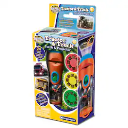 Brainstorm Limited - Brainstorm Toys: Tractor & Truck Torch & Projector - Ages 3+
