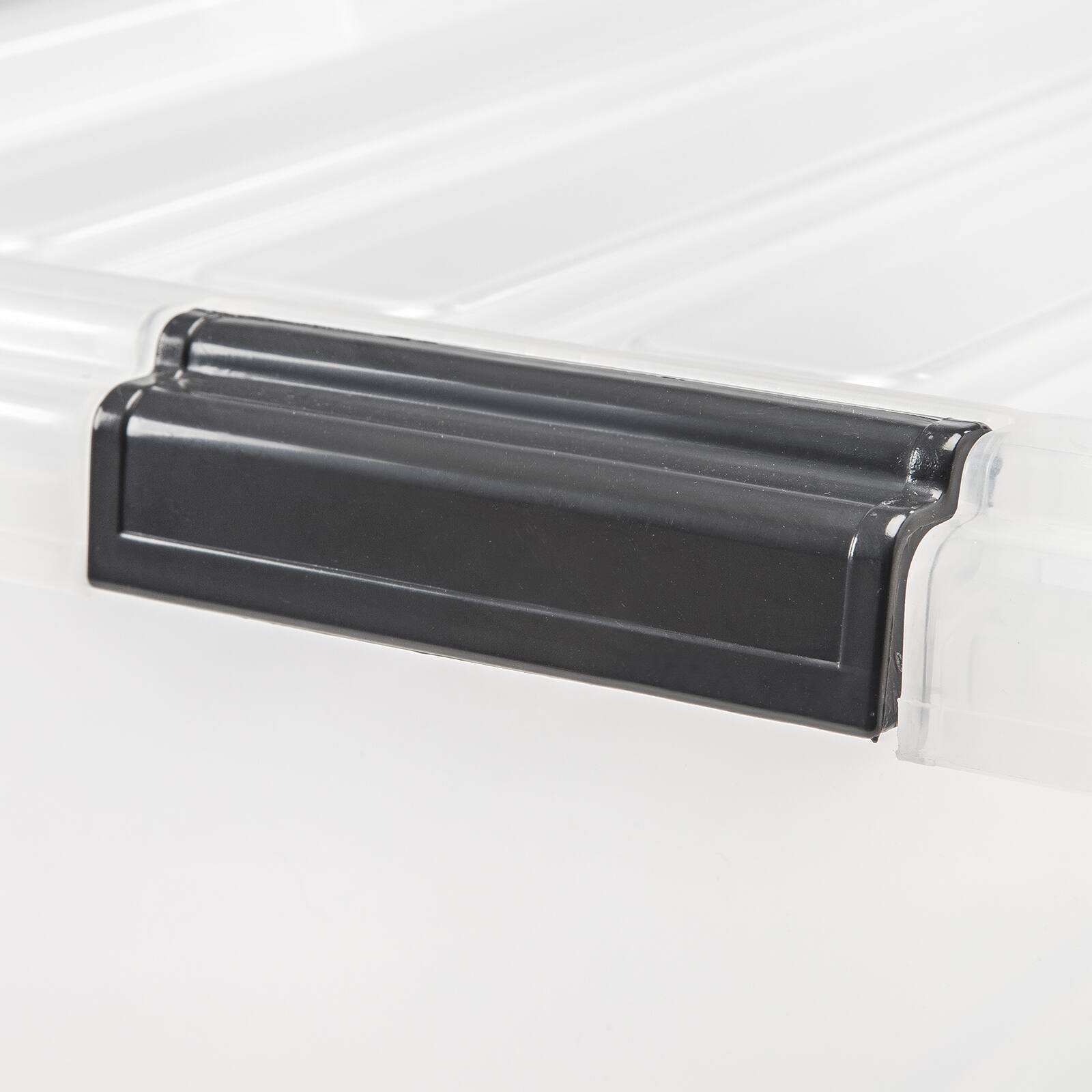 Alt View 4. IRIS USA - IRIS USA 45/68/91/144qt Plastic Storage Bins with Lids.