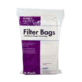 Kirby - Micron Magic Twist-Style Filter Bags for G4/G5/G6 Vacuums - 9 Pack - Brown