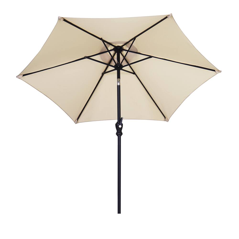 Back. Ainfox - Ainfox 7.5ft Patio Umbrella - Khaki.