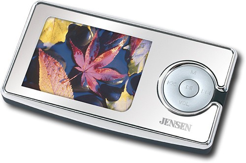  Jensen - 4GB* MP3 Player - Silver/Black