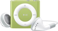 Front Standard. Apple® - iPod shuffle® 2GB* MP3 Player (4th Generation) - Green.