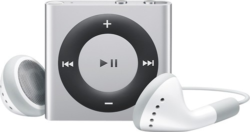 dine Jernbanestation slutningen Best Buy: Apple® iPod shuffle® 2GB* MP3 Player (4th Generation) Silver  MC645LL/A