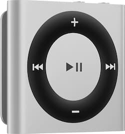 Apple iPod shuffle® 2GB MP3 Player (5th Generation) Silver ME133LL Apple iPod shuffle® 2GB MP3 Player (5th Generation) Silver ME133LL