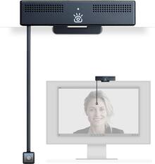 Front. iContact Camera - Eye Contact Webcam 4k Pro - Large Desktop.