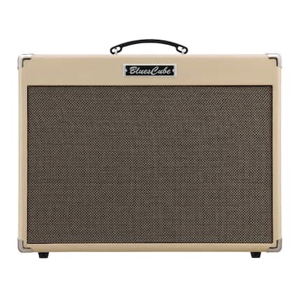 Front. Roland - Roland Blues Cube Artist 1 x 12 Inch Guitar Amplifier (80-Watt, Vintage Blond).