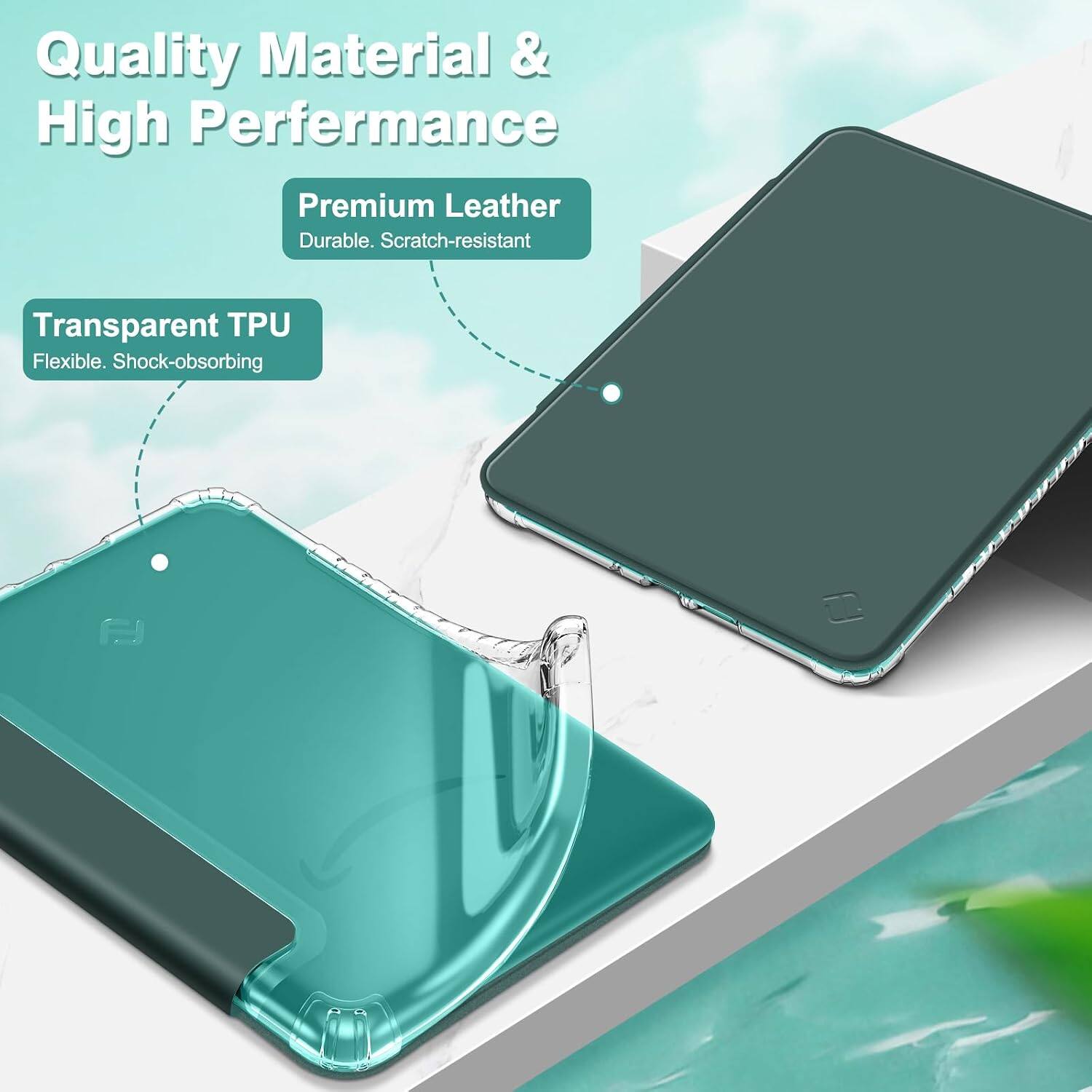 Quality Material & High Performance

Premium Leather
Durable. Scratch-resistant

Transparent TPU
Flexible. Shock-absorbing