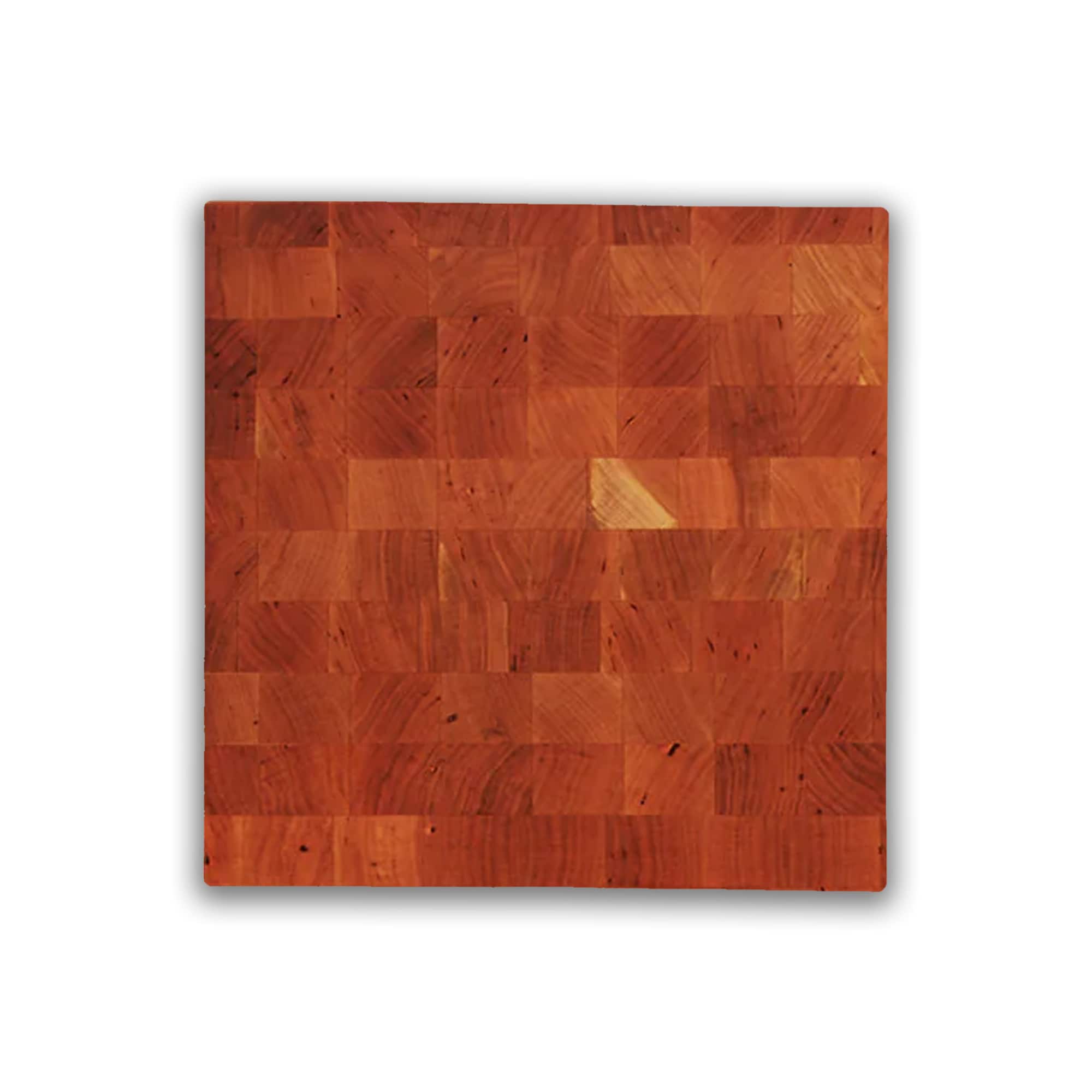 John Boos - Small Wood End Grain Cutting Board for Kitchen, 14" x 14" x 3" - Cherry