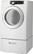 Left Standard. Samsung - 7.3 Cu. Ft. 7-Cycle Electric Dryer - White.