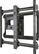 Angle. Sanus - Full-Motion Wall Mount for Most 37" - 65" Flat-Panel TVs - Extends 20" - Black.