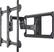 Alt View 1. Sanus - Full-Motion Wall Mount for Most 37" - 65" Flat-Panel TVs - Extends 20" - Black.