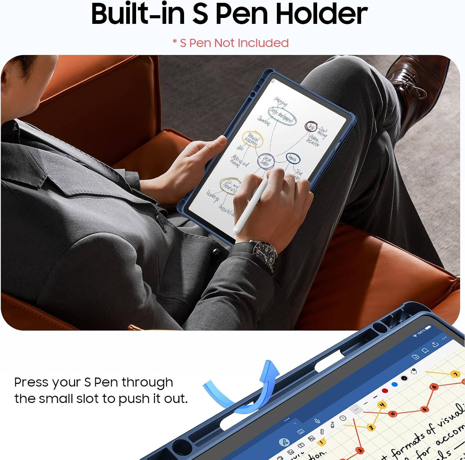 Fintie 360 Degree Rotating Case for Samsung Galaxy Tab S10 Lite/S10 FE ...