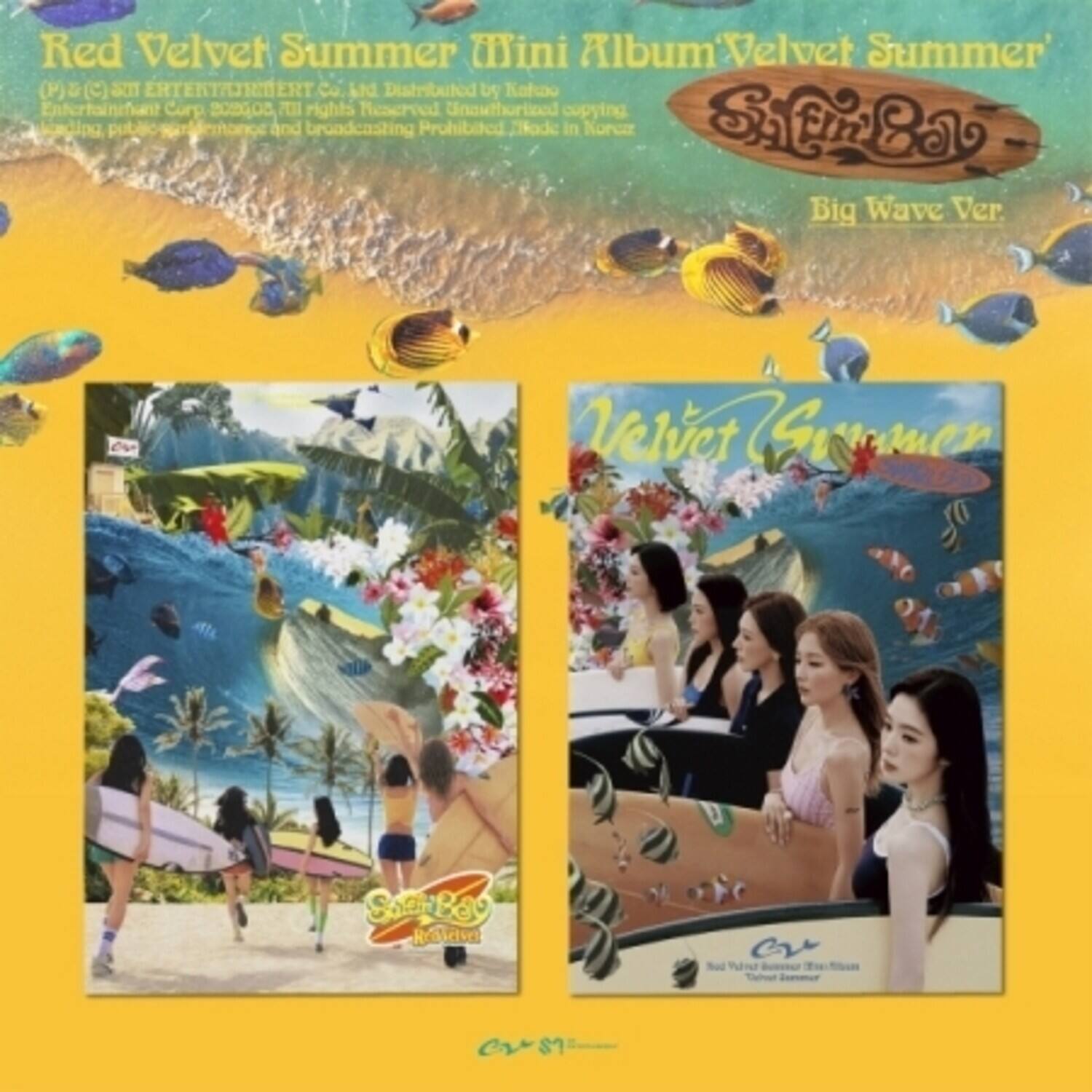 Red Velvet - Velvet Summer - Big Wave Version   - COMPACT DISCS [CD]